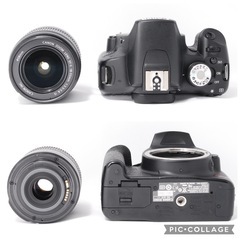 おまけ付き✨初心者おすすめ✨Canon EOS kiss X3 レンズキット レンズセット　手ぶれ補正の画像