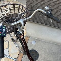 🌈現行バッテリーほぼ新品！　8.7Ah　ヤマハ　パスナチュラ　 電動自転車　電動アシスト自転車 1251の画像