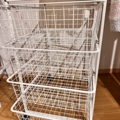 IKEA購入4段キャスター付きの画像