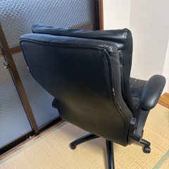 ニトリ オフィスチェア OC505 BK 無料でお譲りします（竹島プラザ付近受け渡し）の画像