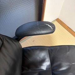 ニトリ オフィスチェア OC505 BK 無料でお譲りします（竹島プラザ付近受け渡し）の画像