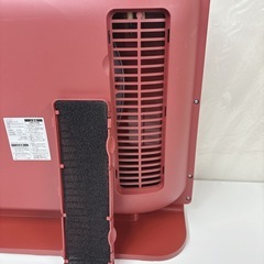 I389 🌈 THREEUP 人感/室温センサー付パネルセラミックヒーター ヒートワイドスリム レッド ⭐ 動作確認済 ⭐ クリーニング済の画像