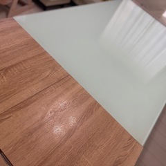 ダイニングテーブルと椅子のセット 伸長式の画像