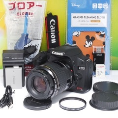 望遠レンズセット✨初心者おすすめ✨Canon EOS kiss X3 レンズセット スマホ転送の画像