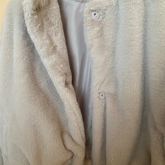 レトロガール　ファージャケット　コート　アウターの画像