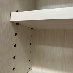 レール扉の薄型収納boxの画像