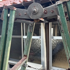 レトロ脚立‼️の画像