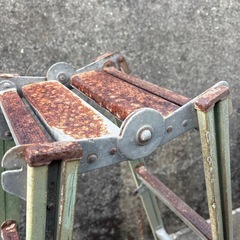 レトロ脚立‼️の画像