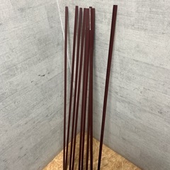 L字アングル 10mm×10mm 長さ1m チョコ色 厚さ1mm　の画像