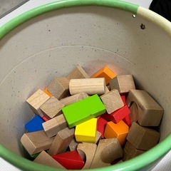 積み木とブロックのセットの画像