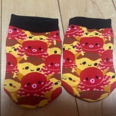 発送OK★オマケ付★ユニクロ リブレギンス 90サイズ ユニセックス パープル 10分丈の画像