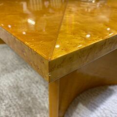 スプレンダー｜バーズアイ｜センターテーブル｜2本脚｜130cmの画像