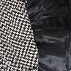 千鳥柄フレアスカートの画像