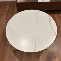 新品セラミックローテーブル90cmの画像