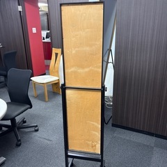 姿見 全身鏡 キャスター付の画像