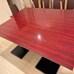 【大幅値下げ】業務用大型テーブル 190×75cm／2台セット／しっかり重量タイプ／引き取り限定の画像