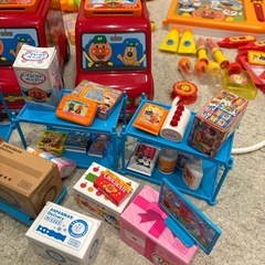 アンパンマン知育玩具おもちゃ+絵本7点セットの画像