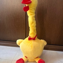 チキンくん 光る音楽 ぬいぐるみの画像