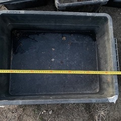 トロぶね　タライ　コンテナなどの画像