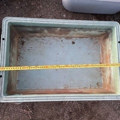 トロぶね　タライ　コンテナなどの画像