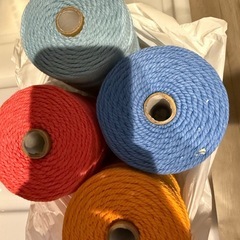 マクラメ糸の画像