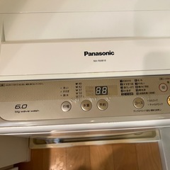 Panasonic 2017年式　洗濯機の画像