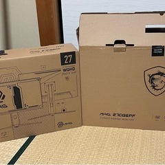 ゲーミングモニター MSI 27インチ 湾曲 [ほぼ未使用]の画像