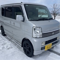 平成18年 エブリイワゴン ターボ 4WD 車検付き 仕事や趣味にの画像