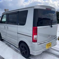 平成18年 エブリイワゴン ターボ 4WD 車検付き 仕事や趣味にの画像