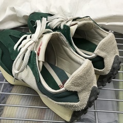 ⭐︎ドリーム2号館⭐︎ ジモティー割引 new balance U327 スニーカー/グリーン/25cmの画像