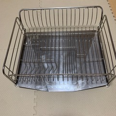 水切りラック　食器干しの画像
