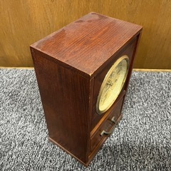 🌿✨【Lily QUARTZ（リリークオーツ） 木製フレーム置き時計】✨の画像