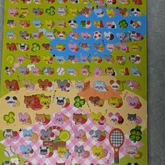 ミニぷにBIGシール2枚セットの画像