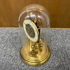 ✨【HERMLE（ヘルムレ） ガラスドーム型置き時計】✨の画像