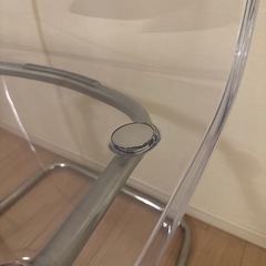 【お譲りします】IKEA アクリルチェアの画像