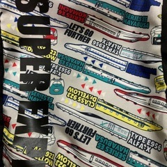 新幹線柄リュックの画像