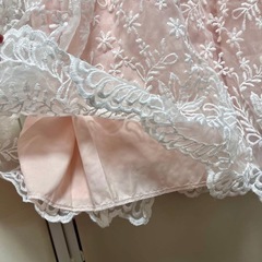 SHEIN プラスサイズ Vネック 刺繍 ドレスの画像