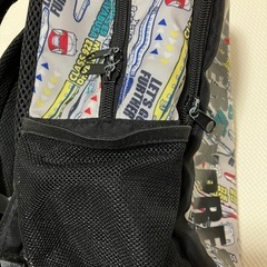 新幹線柄リュックの画像