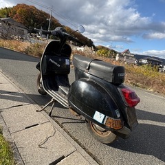  初爆ok ベスパ ビンテージ VESPA Vespa vespa P200E 現状 レストアベース 部品取りの画像