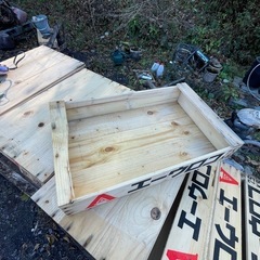 サンマ用木箱の画像