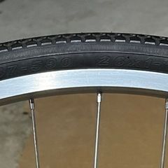 シティサイクル　タイヤ・ホイールのみ　 Sの画像