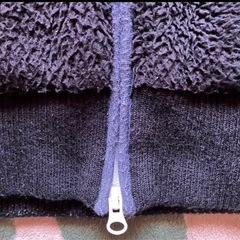 ★パーカー★★フリースジャンパー★メンズ ブラック＞ Mの画像