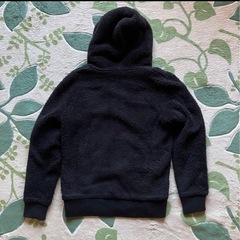 ★パーカー★★フリースジャンパー★メンズ ブラック＞ Mの画像