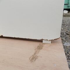 【未使用保管品】LIXIL リクシル　陶器ボウル洗面台　巾７５ｃｍ　シングルレバー混合水栓付　排水管付属　ミラーキャビネットなし　傷・変色少々あり　陶器製の為、重さがあります　洗面化粧台の画像