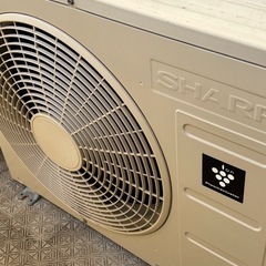 2台で5万円　シャープ　【良品】プラズマクラスターエアコン主に6畳用　AY-H22TDの画像