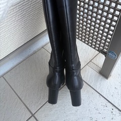 【美品】GRL スクエアトゥロングブーツの画像