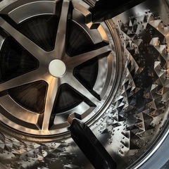 【引き取り限定】パナソニック　ドラム式洗濯機　NV-9700R 白　2016年製の画像