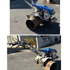 イセキ　 KVC50 最大5.3馬力 ランドボーイc53 牽引 ティラー テイラー　テーラー　麦踏機　麦踏み　ローラー ISEKIの画像