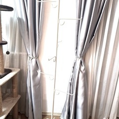 【お譲り予定者決定】姫系ハンガーラックホフホワイトの画像