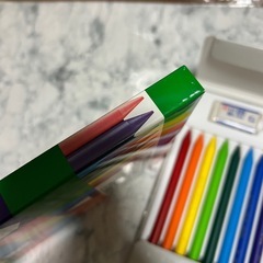 新品使用‼️ 入学準備に‼️　クーピー　文房具　12色の画像